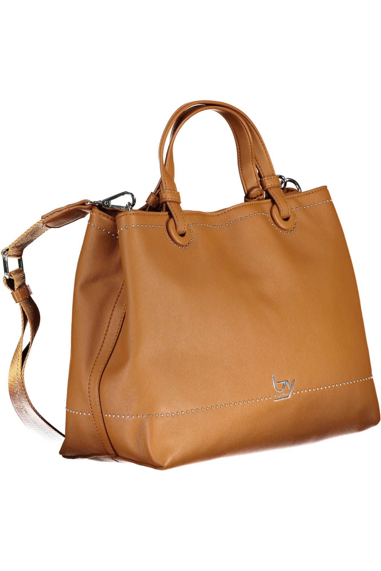 BYBLOS Brown Polyurethane Women Handbag