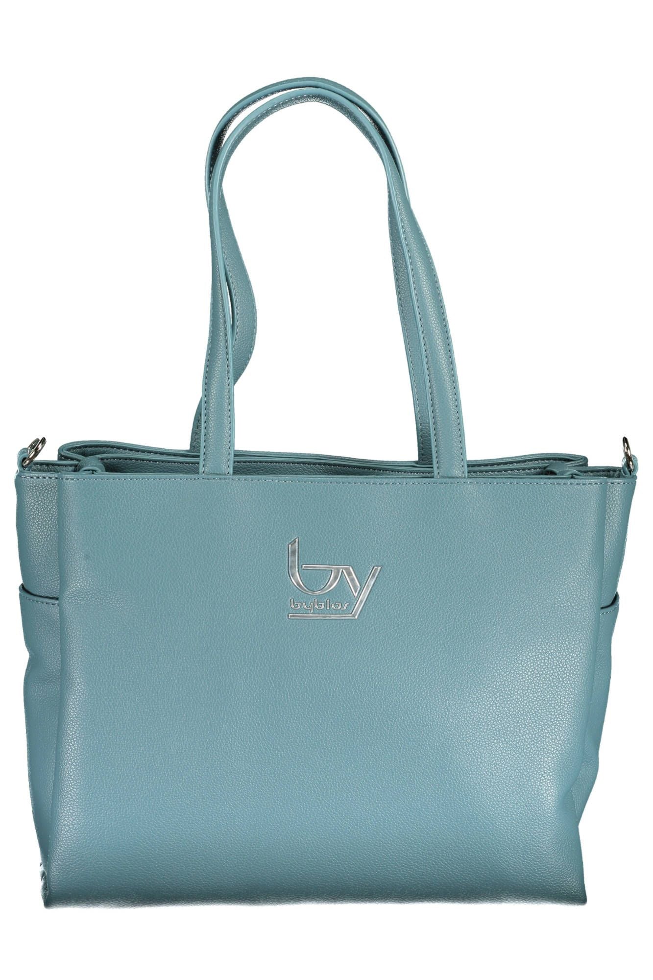 BYBLOS Blue Polyurethane Women Handbag