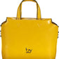 BYBLOS Yellow Polyurethane Women Handbag