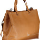 BYBLOS Brown Polyethylene Women Handbag