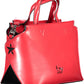 BYBLOS Red Polyethylene Women Handbag