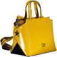 BYBLOS Yellow Polyurethane Women Handbag