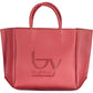 BYBLOS Red Polyurethane Women Handbag