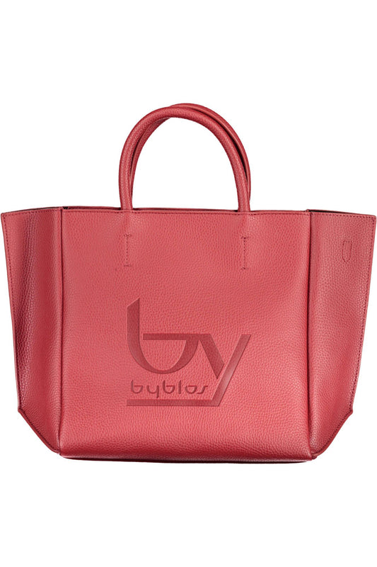 BYBLOS Red Polyurethane Women Handbag