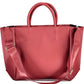 BYBLOS Red Polyurethane Women Handbag