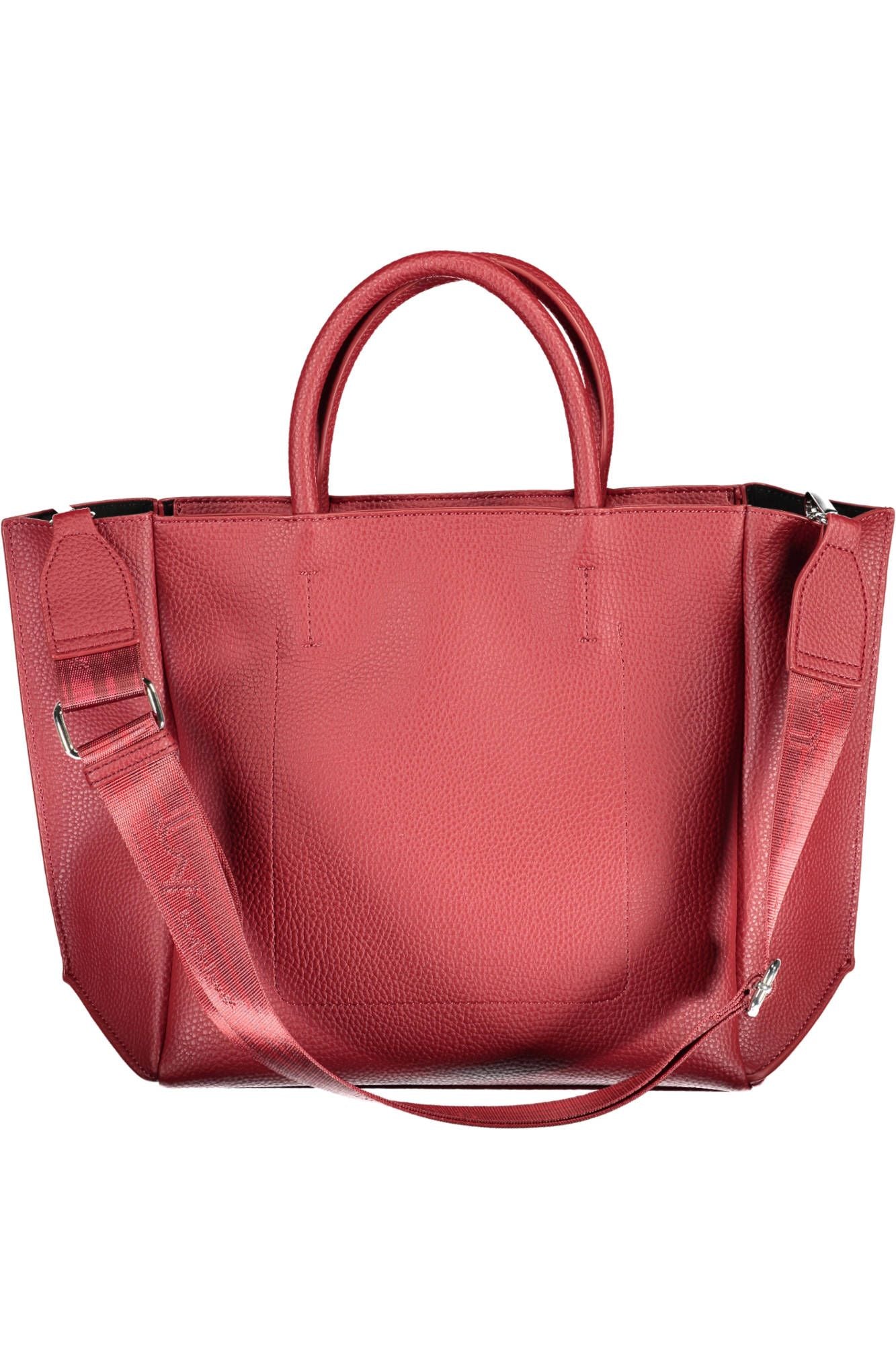 BYBLOS Red Polyurethane Women Handbag