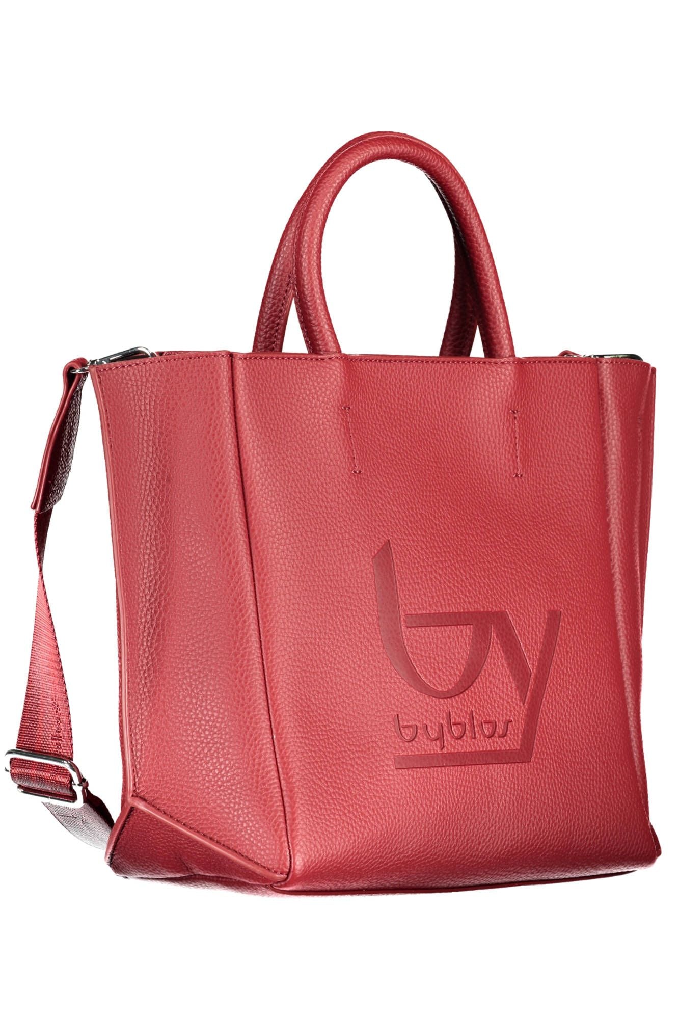 BYBLOS Red Polyurethane Women Handbag