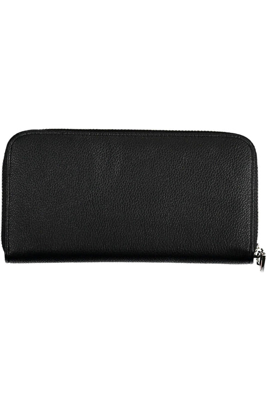 BYBLOS Black Polyurethane Women Wallet