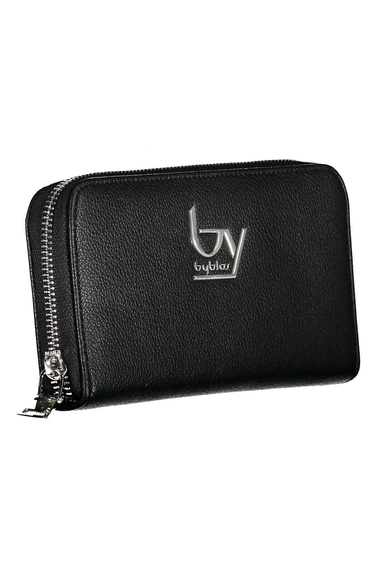 BYBLOS Black Polyurethane Women Wallet