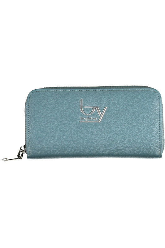 BYBLOS Blue Polyurethane Women Wallet