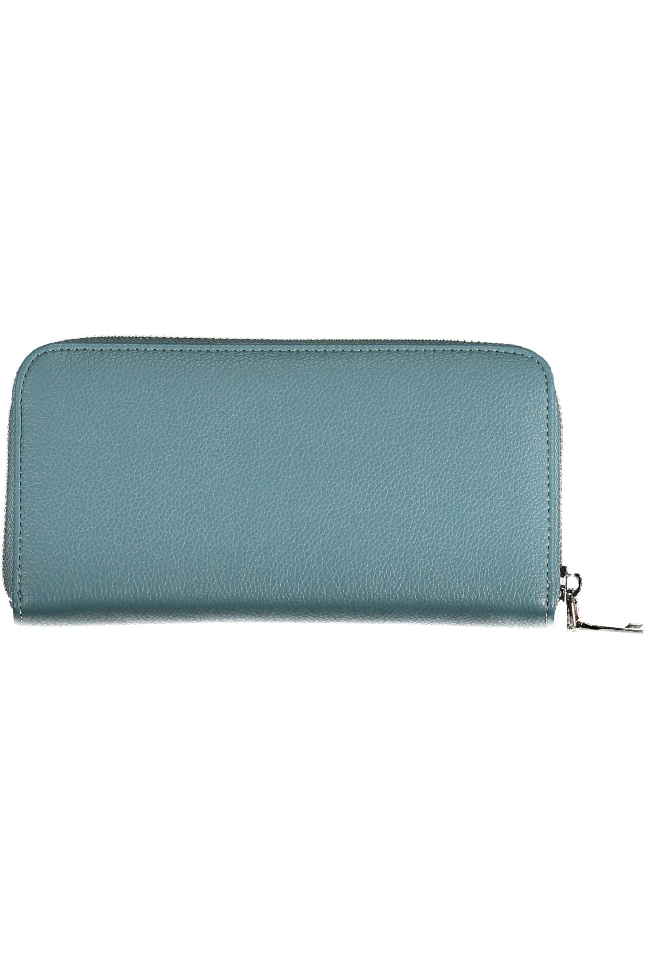 BYBLOS Blue Polyurethane Women Wallet