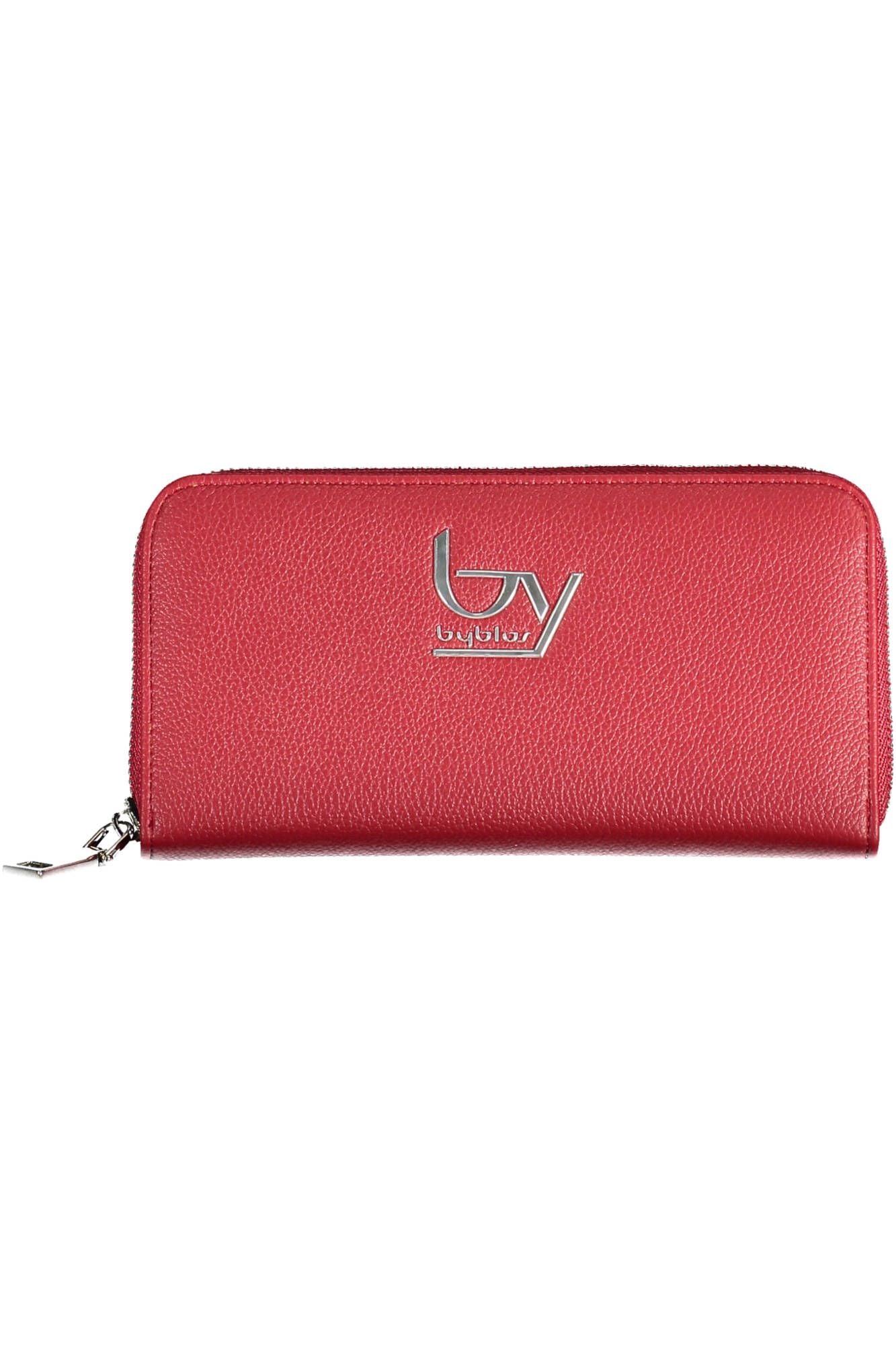 BYBLOS Red Polyurethane Women Wallet