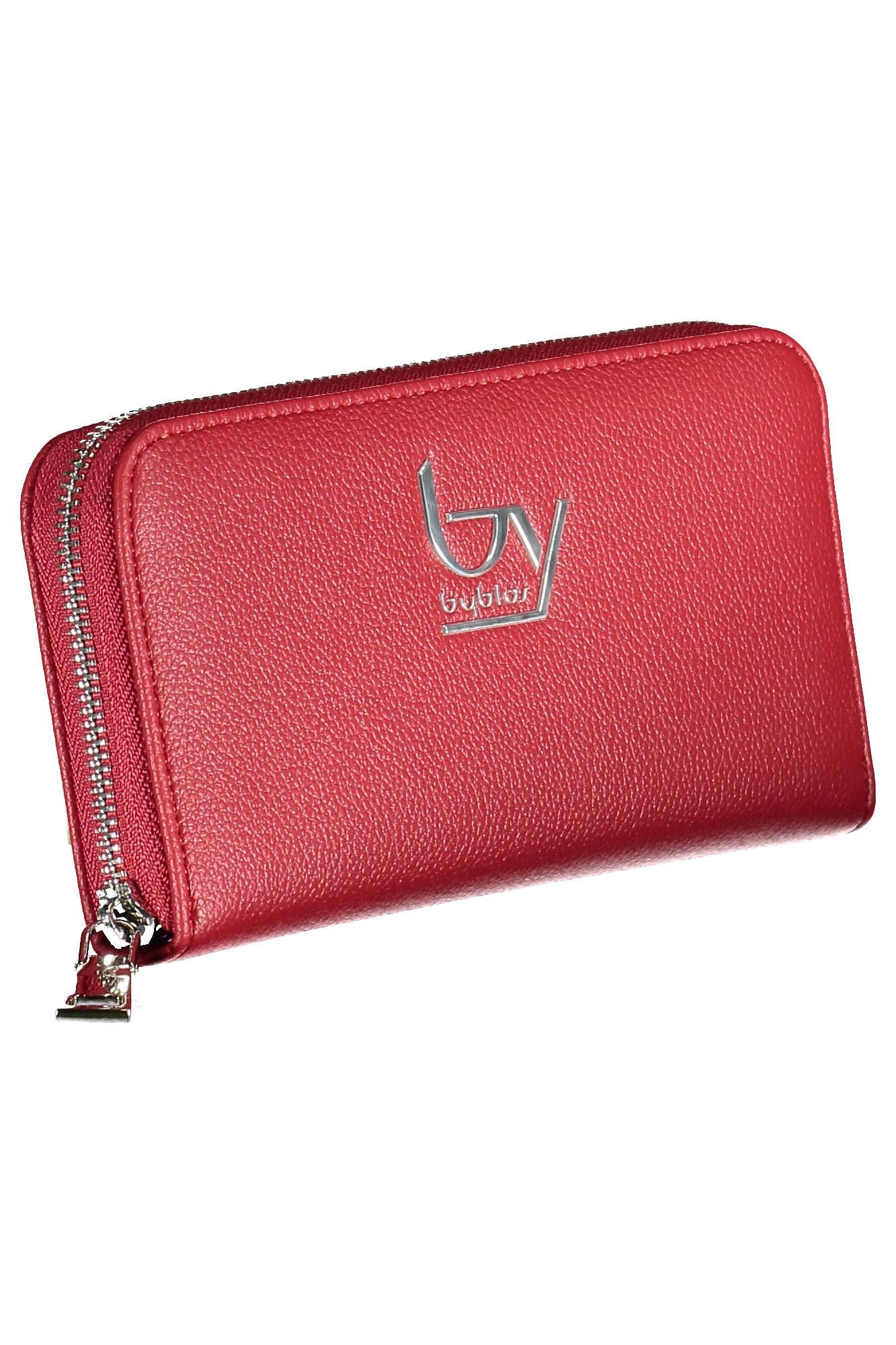 BYBLOS Red Polyurethane Women Wallet