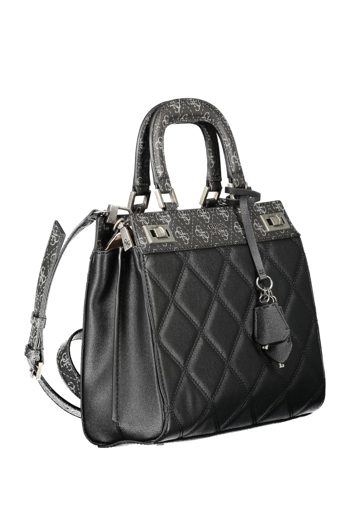 Guess Jeans Black Polyurethane Women Handbag