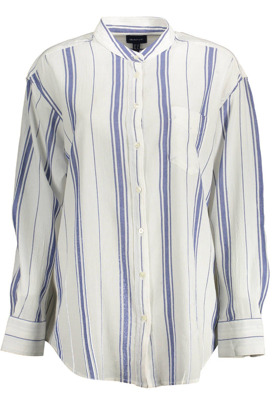 Gant White Cotton Women Shirt