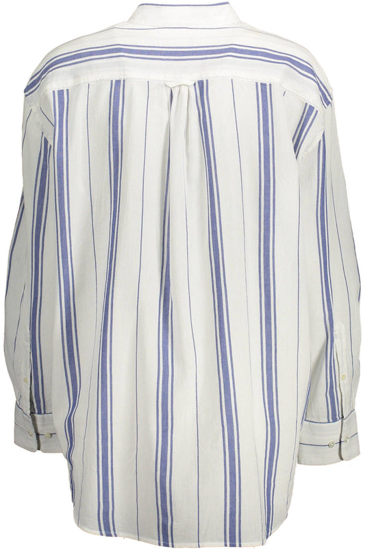 Gant White Cotton Women Shirt