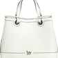 BYBLOS White Polyurethane Women Handbag