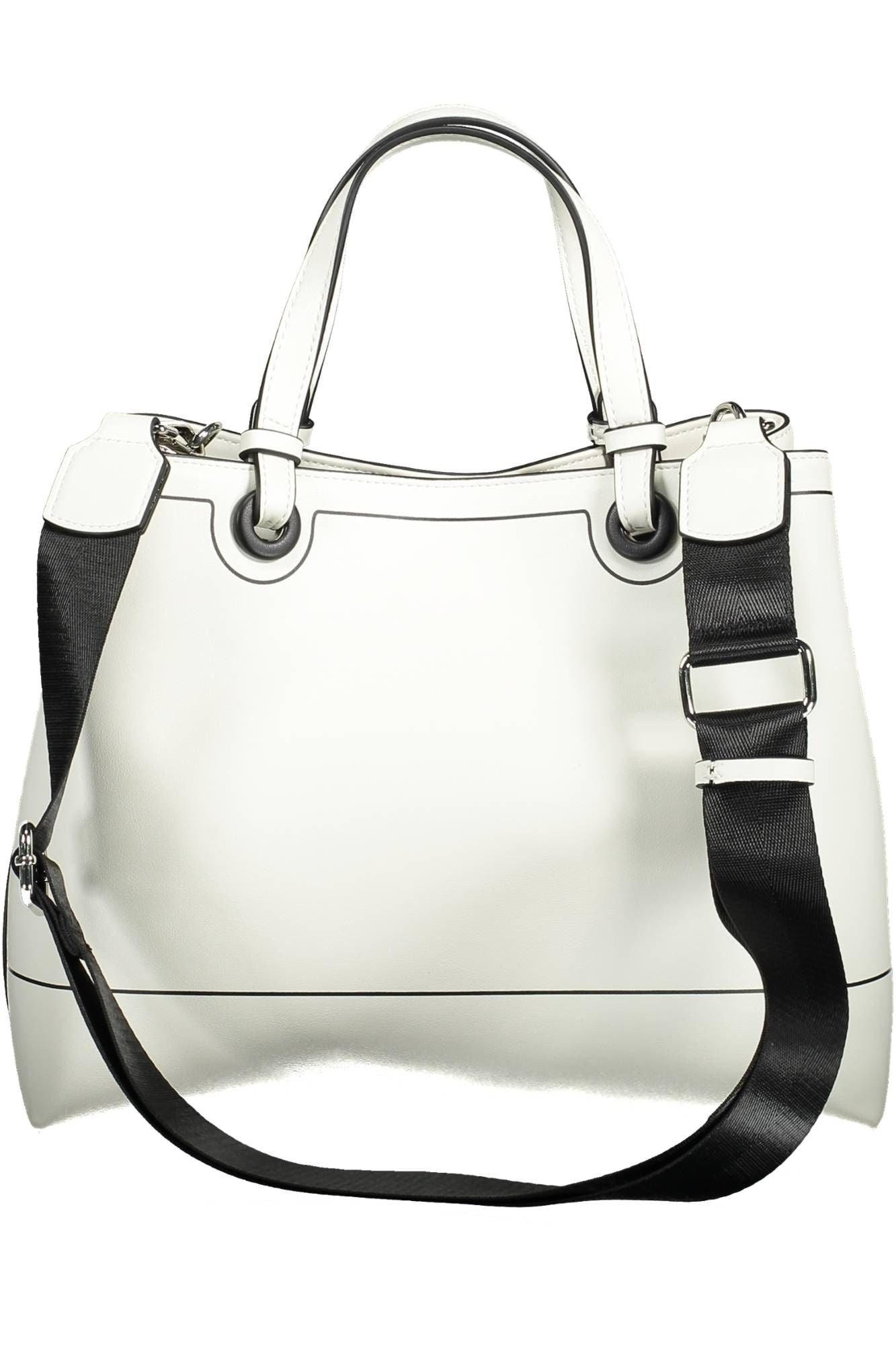 BYBLOS White Polyurethane Women Handbag