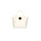 Plein Sport Elegant White Handbag with Magnetic Closure