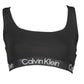 Calvin Klein Black Cotton Women Sports Bra