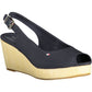 Tommy Hilfiger Blue Cotton Women Sandal