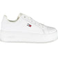 Tommy Hilfiger White Leather Women Sneaker