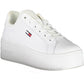 Tommy Hilfiger White Leather Women Sneaker