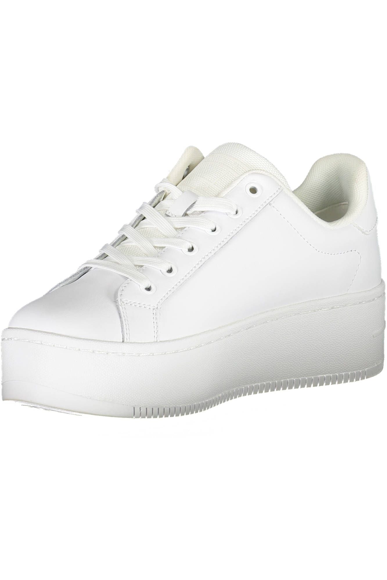 Tommy Hilfiger White Leather Women Sneaker