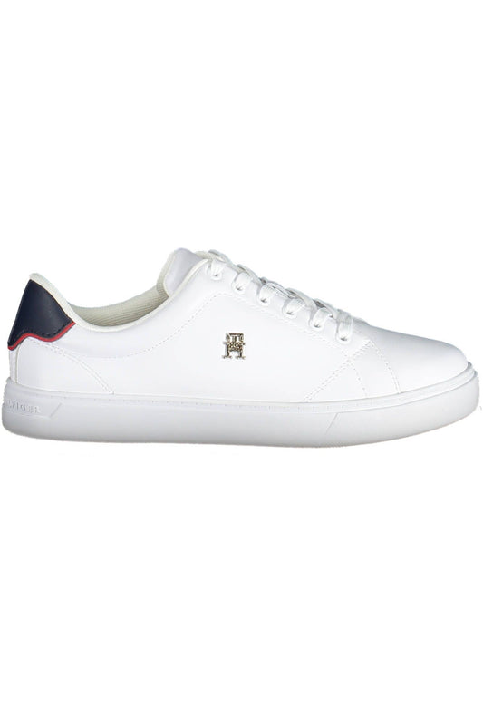 Tommy Hilfiger White Polyester Women Sneaker