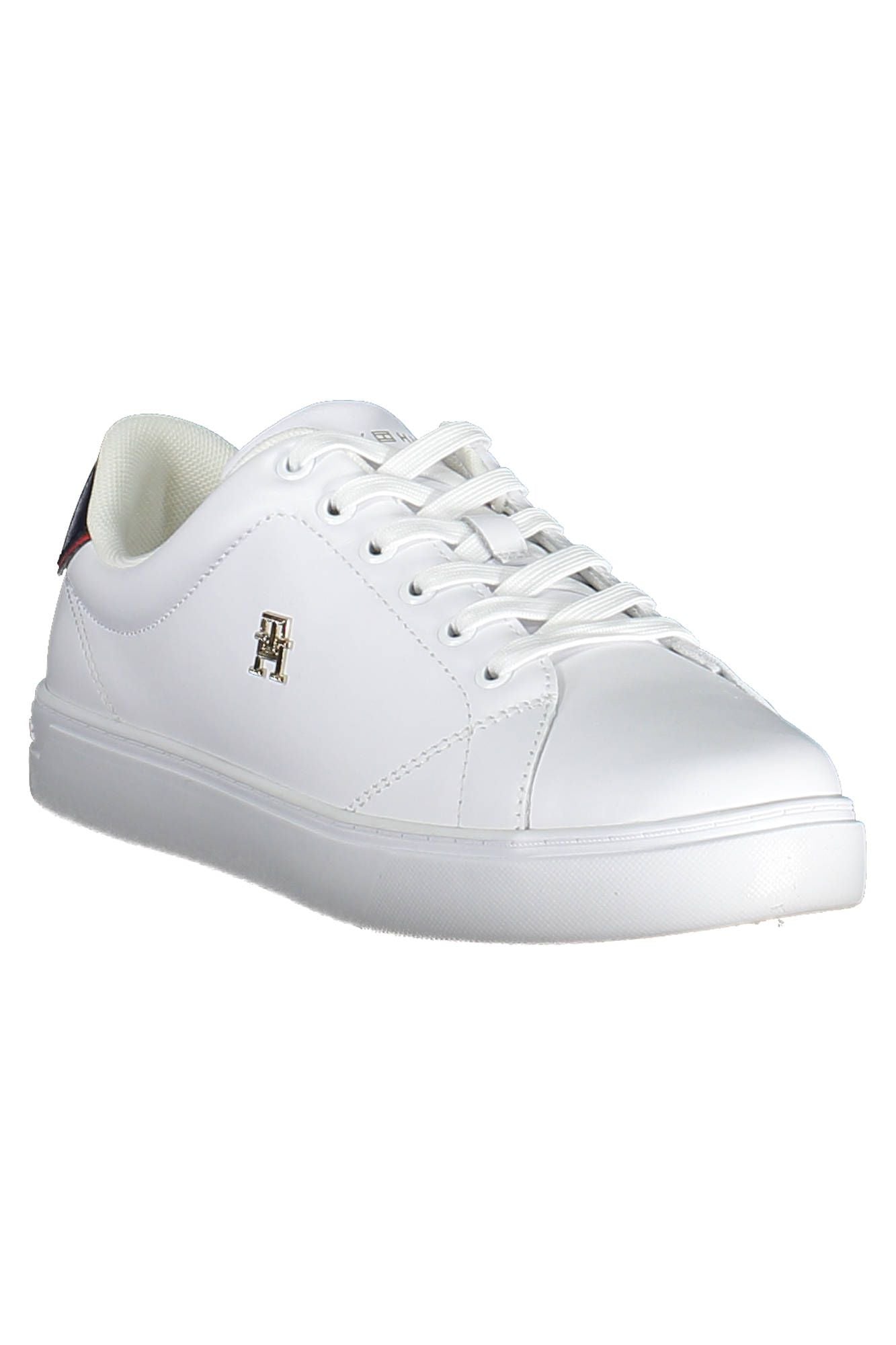 Tommy Hilfiger White Polyester Women Sneaker