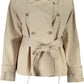 Tommy Hilfiger Beige Cotton Women Jacket