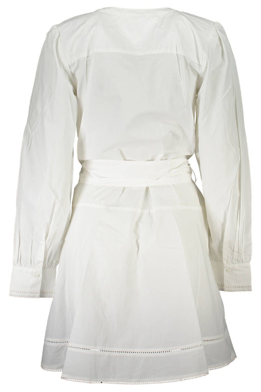 Tommy Hilfiger White Cotton Women Dress