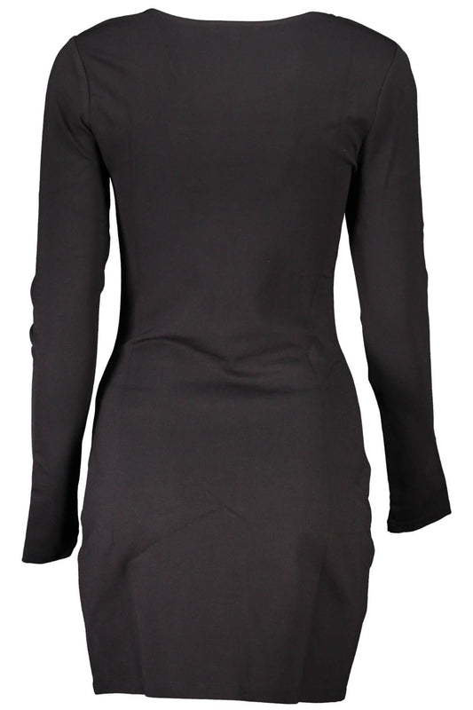 Tommy Hilfiger Black Viscose Women Dress