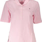 Tommy Hilfiger Pink Cotton Women Polo Shirt