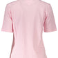 Tommy Hilfiger Pink Cotton Women Polo Shirt