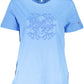 Tommy Hilfiger Light Blue Cotton Women T-Shirt