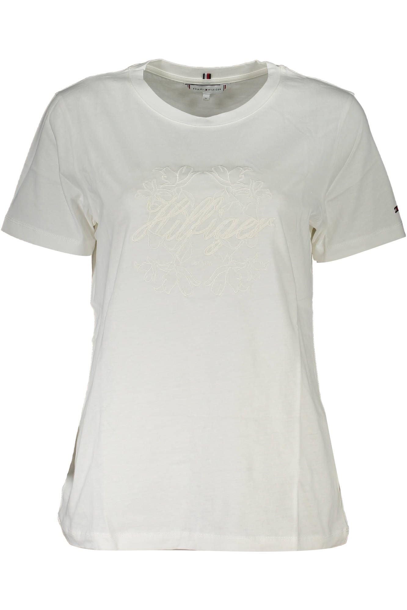 Tommy Hilfiger White Cotton Women T-Shirt