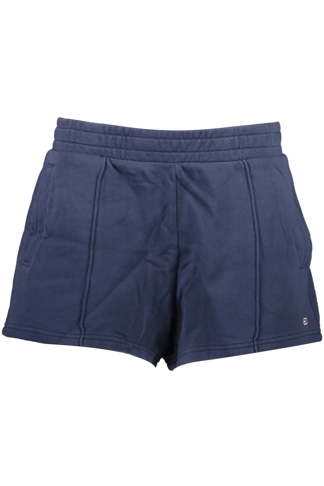 Tommy Hilfiger Blue Cotton Women Short