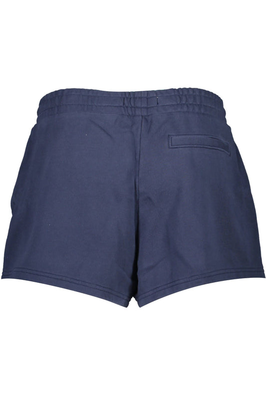 Tommy Hilfiger Blue Cotton Women Short