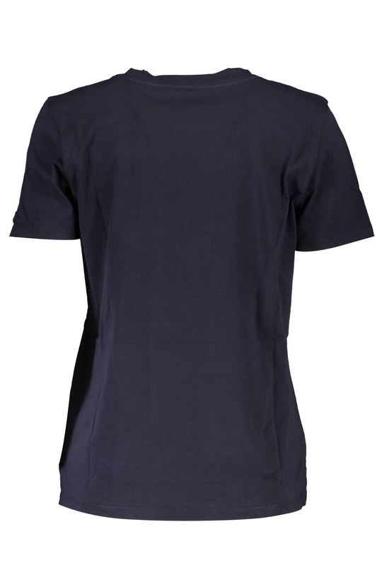 Tommy Hilfiger Blue Cotton Women T-Shirt