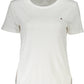 Tommy Hilfiger White Cotton Women T-Shirt