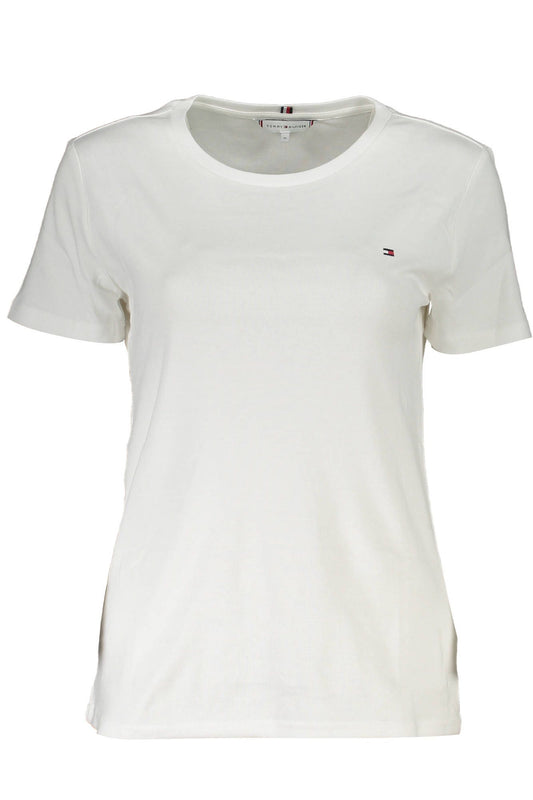 Tommy Hilfiger White Cotton Women T-Shirt