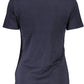 Tommy Hilfiger Blue Cotton Women T-Shirt