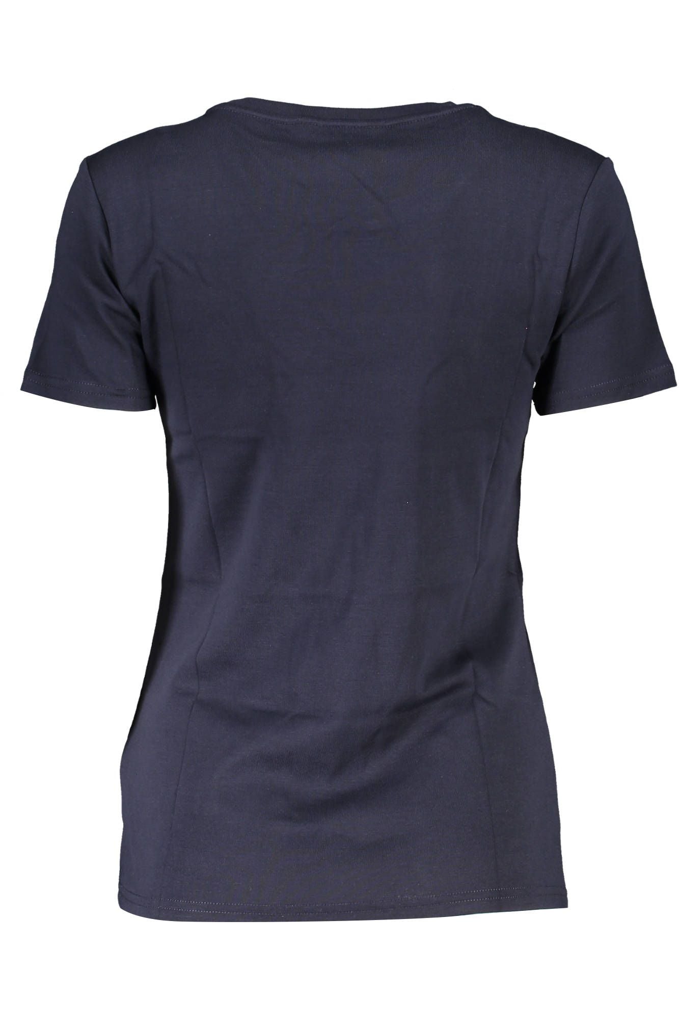 Tommy Hilfiger Blue Cotton Women T-Shirt