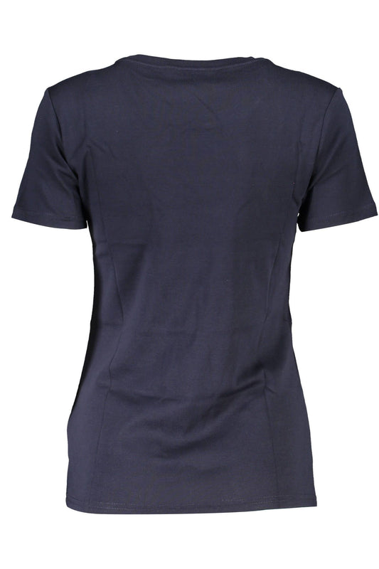 Tommy Hilfiger Blue Cotton Women T-Shirt