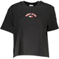 Tommy Hilfiger Black Cotton Women T-Shirt