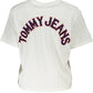 Tommy Hilfiger White Cotton Women T-Shirt