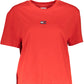 Tommy Hilfiger Red Cotton Women Top