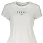 Tommy Hilfiger White Cotton Women T-Shirt