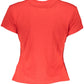 Tommy Hilfiger Red Cotton Women T-Shirt